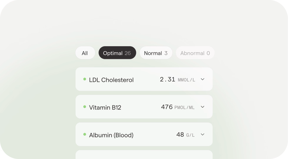 Felix extracts and visualizes your results