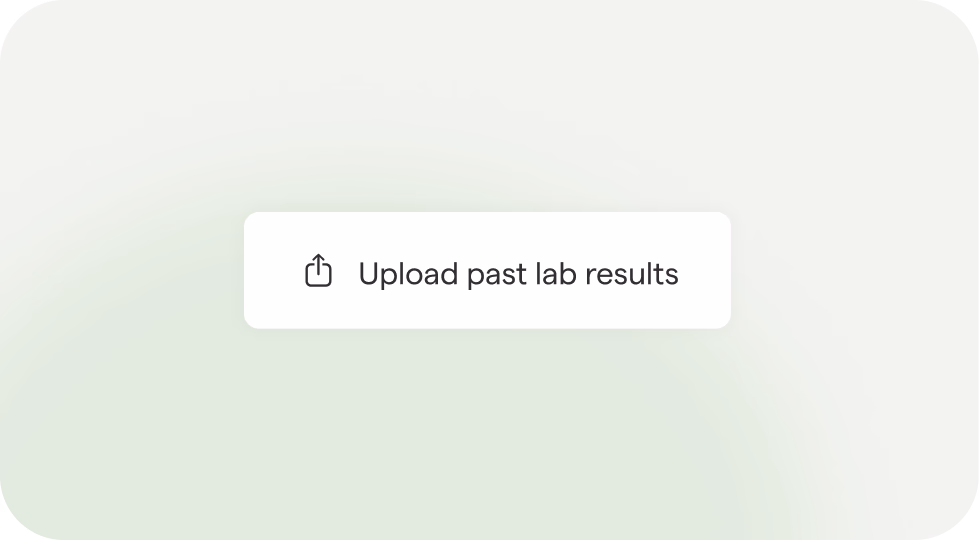 Upload your PDF blood work results