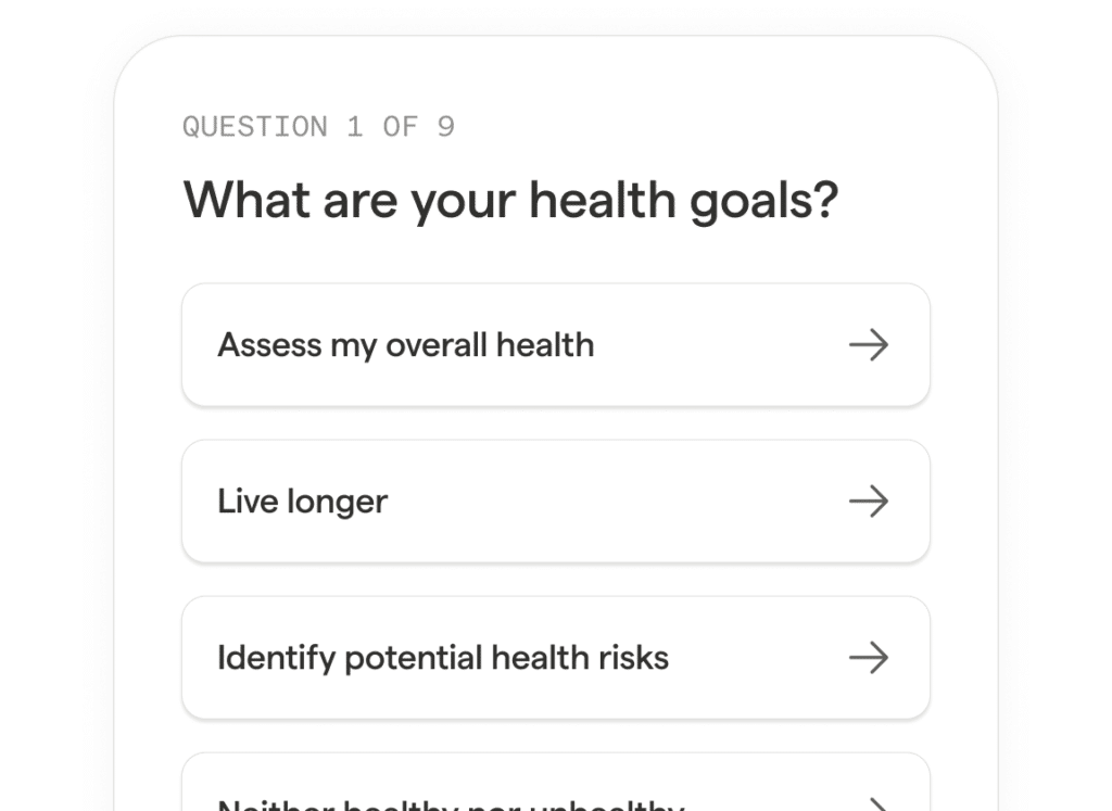 Tell us about your health